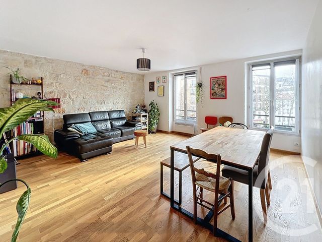 Appartement F4 à vendre - 4 pièces - 71.62 m2 - PARIS - 75013 - ILE-DE-FRANCE - Century 21 K.B. Immobilier